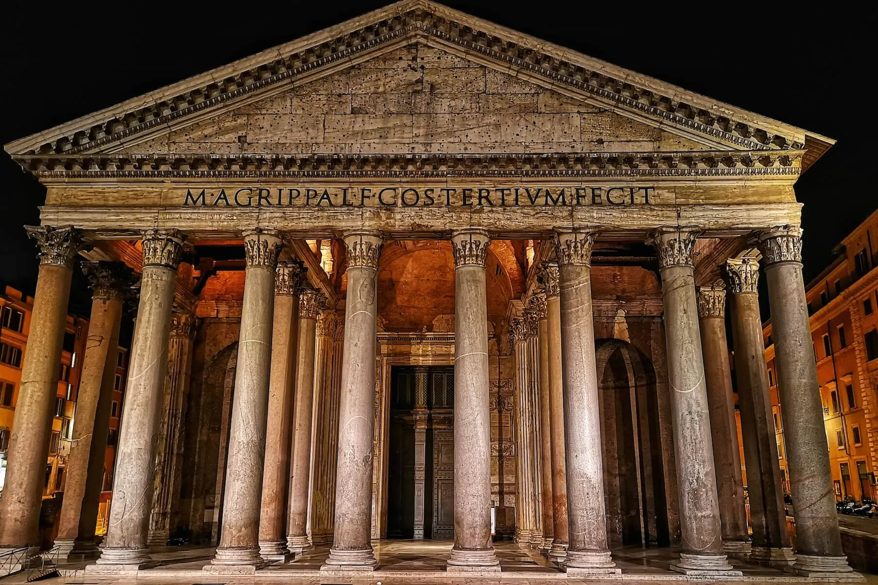 Pantheon Rome Front View